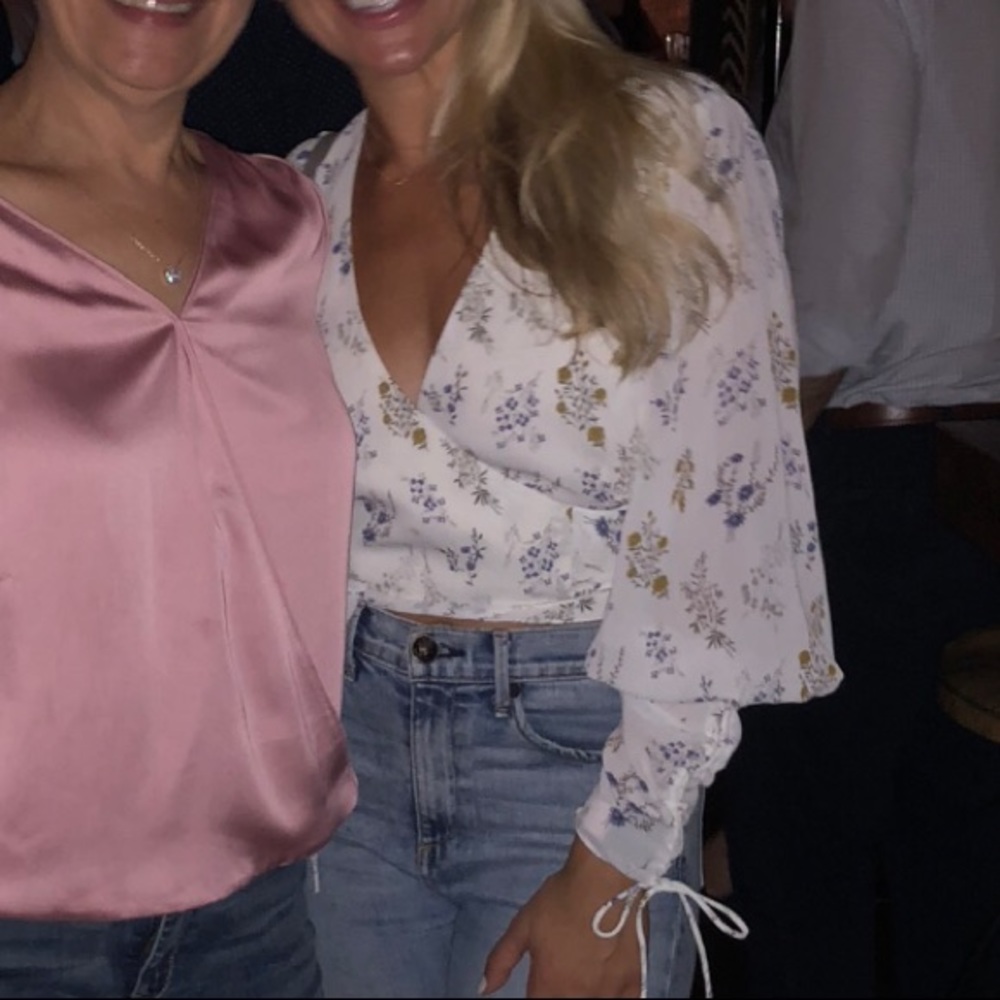 Cropped, wrap top